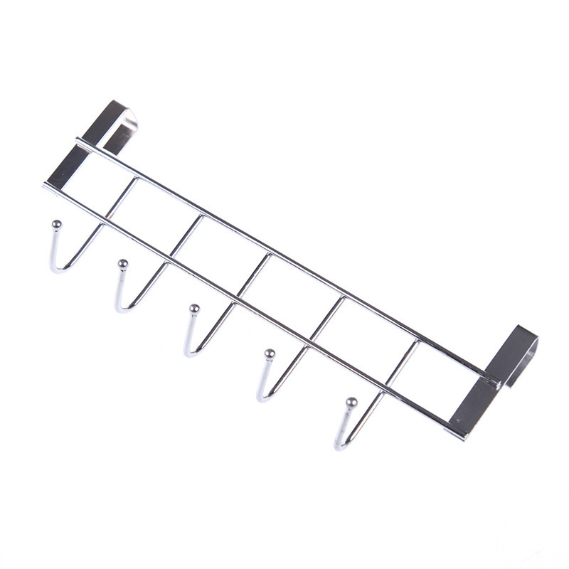 Wholesale nail free five hoodie hook cabinet door back hook stainless steel door rear hook