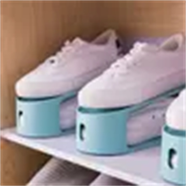 Simple shoe Stacker Space Saver Double Deck Shoe Rack Folding shoe rack