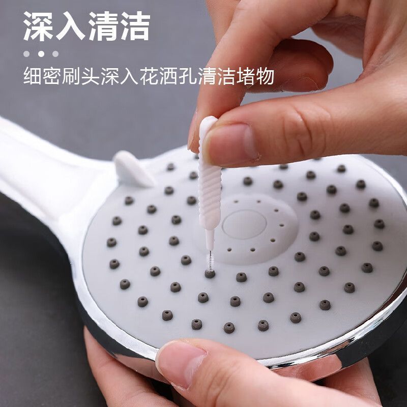 Hot sale cleaning tool 10 pcs faucet shower head cleaning brush hole clean brushes