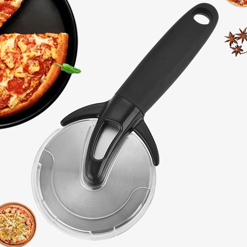 Stainless steel multifunctional pie cutter, plastic handle pizza cutter wheel Kitchen utensils cooking tools pizza