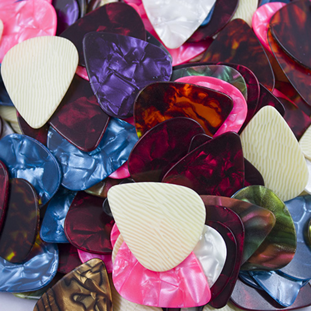 Thickness 0.46mm,0.6mm,0.71mm,0.81mm.0.96mm,1.2mm,1.5mm box packing High quality cheapest customized guitar pick