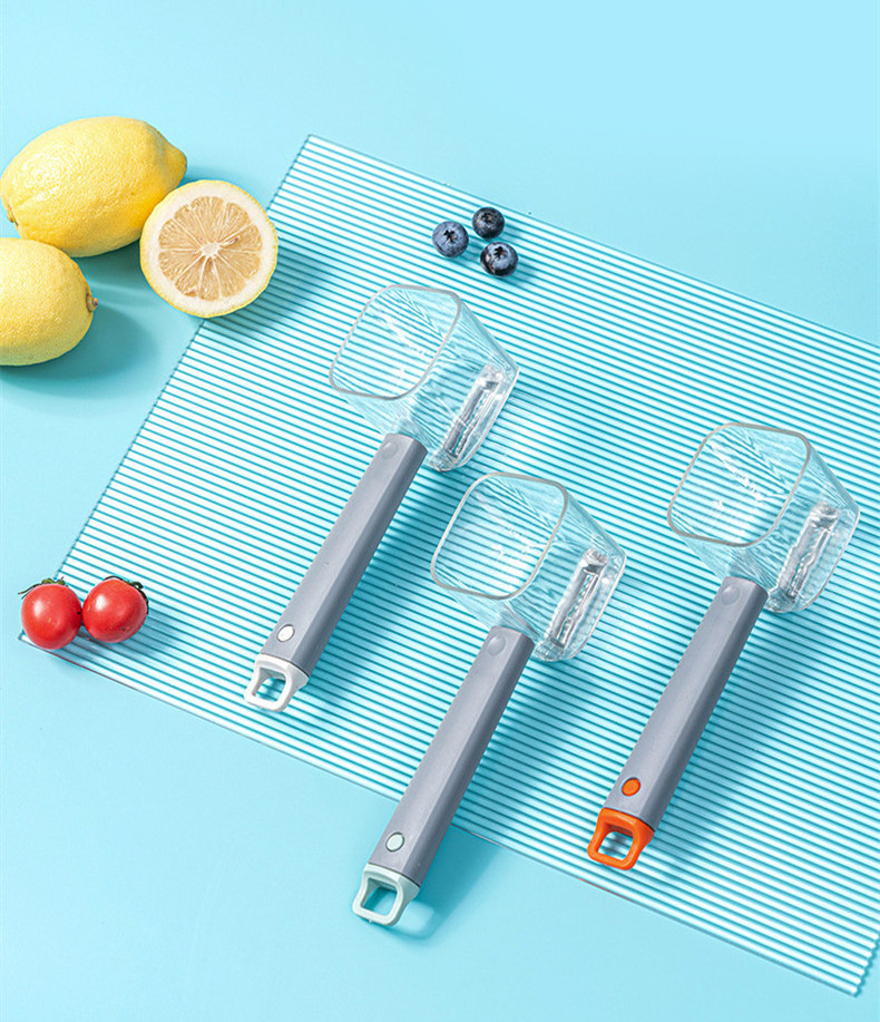 Single-head peeler stainless steel kitchen gadgets vegetable melon and fruit long handle creative with storage peeling knife