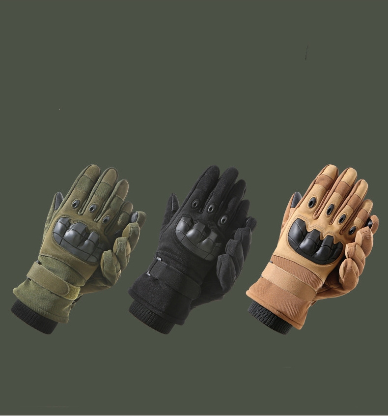 Hot selling Ski gloves refer to outdoor mountaineering touch screen anti slip wear-resistant and winter warm gloves