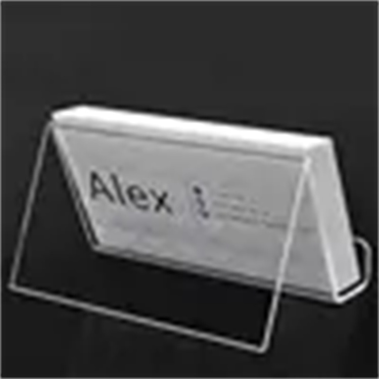 Acrylic Tray business card display clip acrylic playing card wedding card box