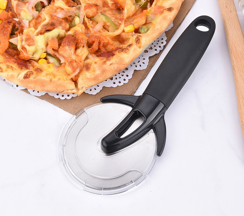 Stainless steel multifunctional pie cutter, plastic handle pizza cutter wheel Kitchen utensils cooking tools pizza