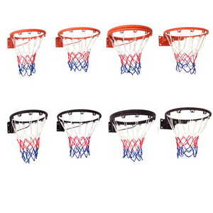 Full Size Standard Basketball Ring Net Hoop 18" 45cm Outdoor Wall Mounted Hanging