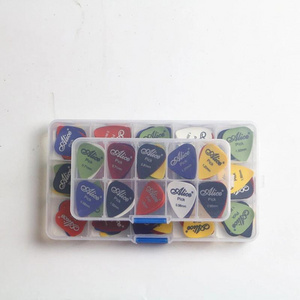 Thickness 0.46mm,0.6mm,0.71mm,0.81mm.0.96mm,1.2mm,1.5mm box packing High quality cheapest customized guitar pick