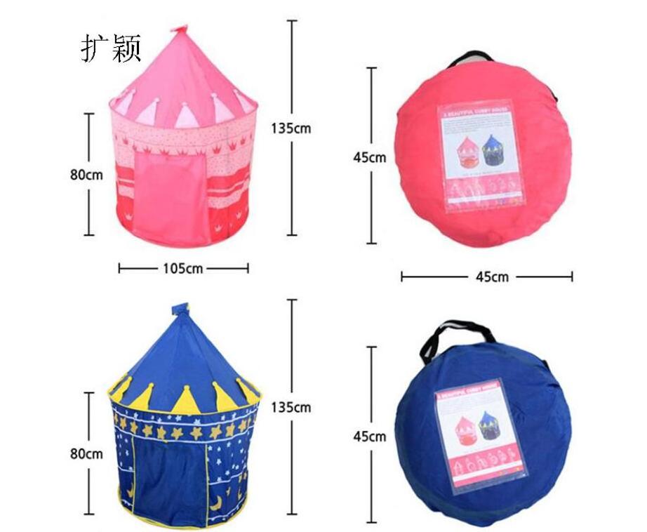 Hot selling foldable pink play tent boys and Girls play toy tents