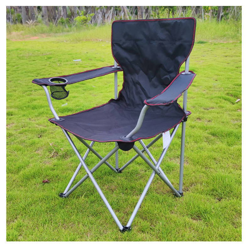 Outdoor Folding Chair Leisure Beach Portable Picnic Camping Fishing Back Chair Folding Chair