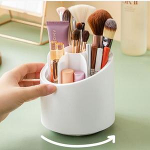 Large Perfume Cosmetics Beauty Organizer Clear Cosmetic Storage Display Case 360 Rotating Makeup Organizer