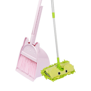 Children's school gift small broom dustpan set mini mop kindergarten sweeping house toy baby broom