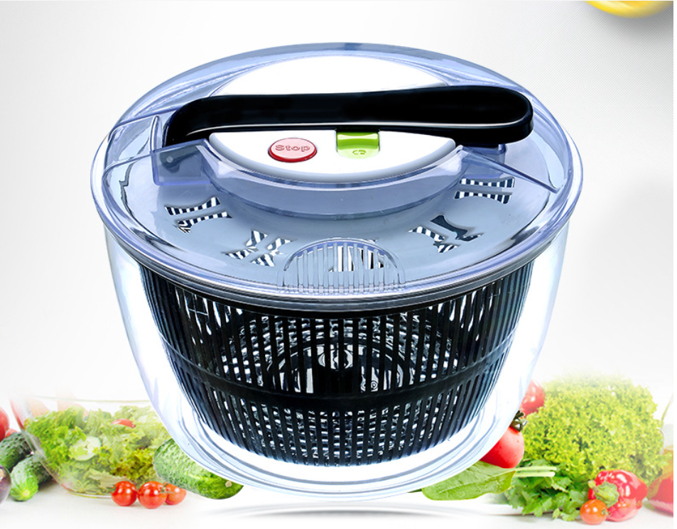 Good Grips Little Salad & Herb Spinner Small Quick and Easy Multi-Use Lettuce Spinner Large Salad Spinner with Drain