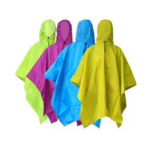 Three-in-one multifunctional backpack raincoat mountain and outdoor poncho multi-purpose thicken damp proof mat