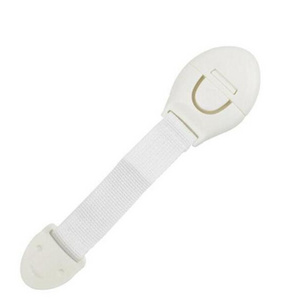 Hot selling child safety lock infant baby antipinch drawer lock long girdle adjustable child safety locks