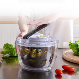 Good Grips Little Salad & Herb Spinner Small Quick and Easy Multi-Use Lettuce Spinner Large Salad Spinner with Drain