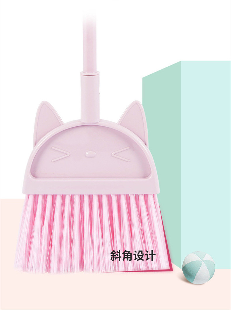 Children's school gift small broom dustpan set mini mop kindergarten sweeping house toy baby broom