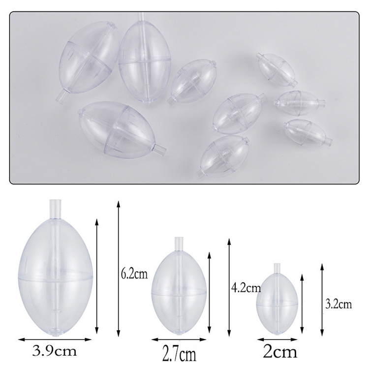 Wholesale Strike Indicator PVC Plastic Round long shot Fishing ABS Float Ball