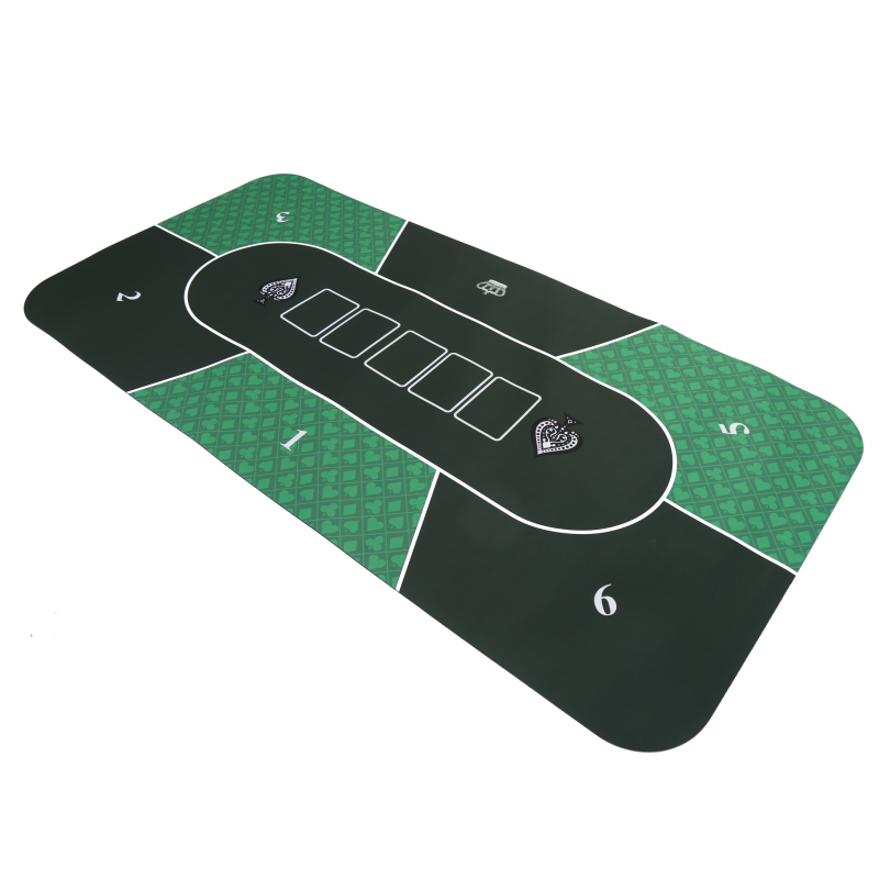 Ruleta Casino Card Game Table Mat Waterproof Poker Layouts Tablecloth Texas Hold'em Baize Poker Table Top Mat