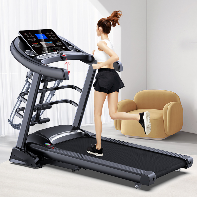 YUNPAO Gym life fitness exercise mechanical electric treadmill commercial home treadmill running machine with screen