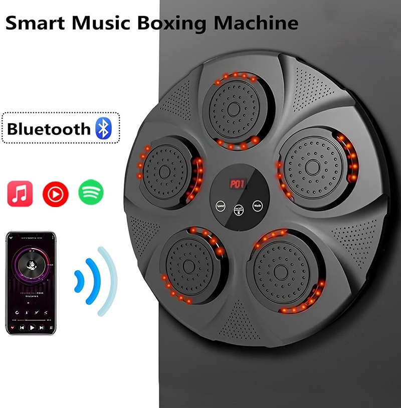 YUNPAO Bluetooth Music Boxing Machine High Quality Training Fitness Boxing Target Boxing Machine for Children and Adults