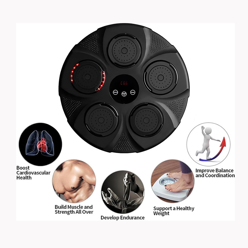 YUNPAO Bluetooth Music Boxing Machine High Quality Training Fitness Boxing Target Boxing Machine for Children and Adults