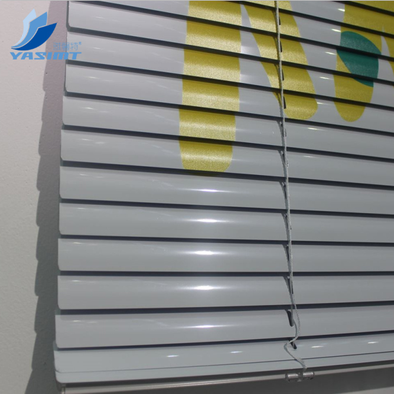 China supplier printed pattern aluminum alloy window blinds simple design venetian blind