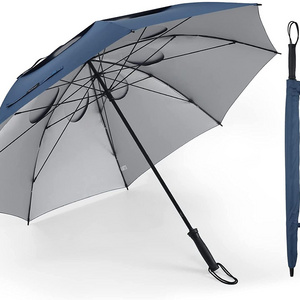 Wind Resistant Protection Manual Open And Strong Windproof Golf Sports Umbrella