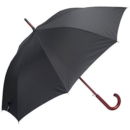 48 Inch Wooden Umbrella - Automatic Open Classic Umbrellas