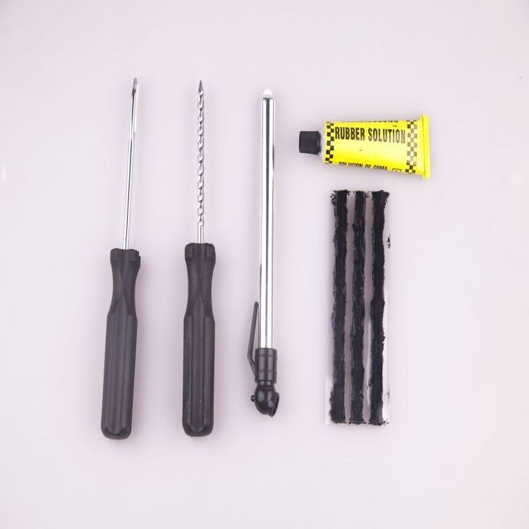 taitec tool kit plugs for tubeless tire repairs tire repair tools with tire pressure pen