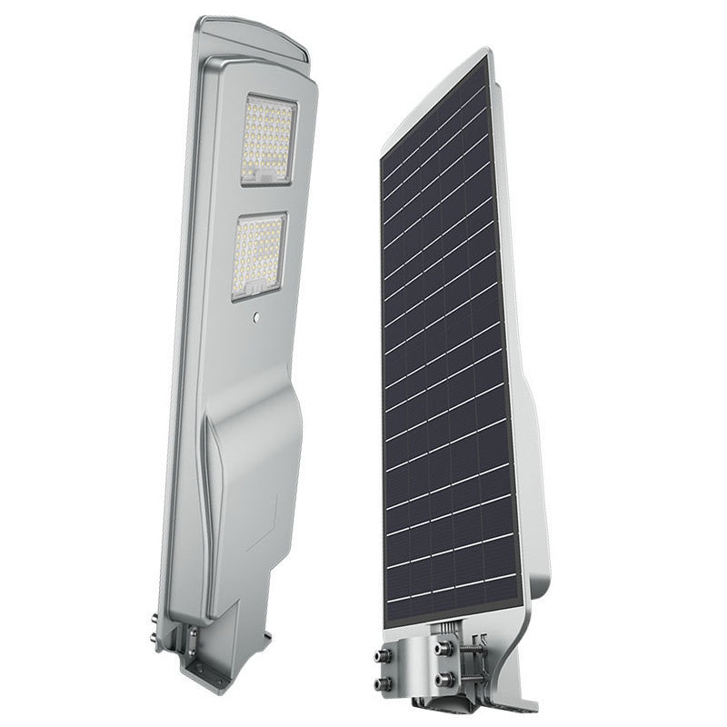 10000lm 50w smart cities all in one solar streetlight lamp solar power street light with LiFePO4 Battery