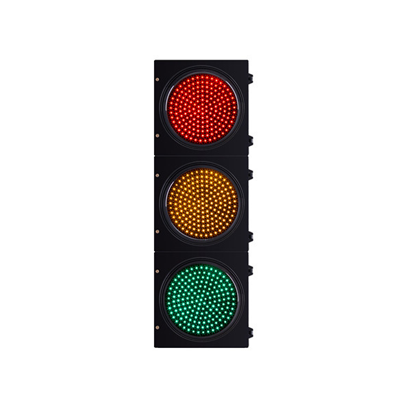 Red Yellow Green LED Traffic Light with Digital Countdown Timer 300mm for Driveway