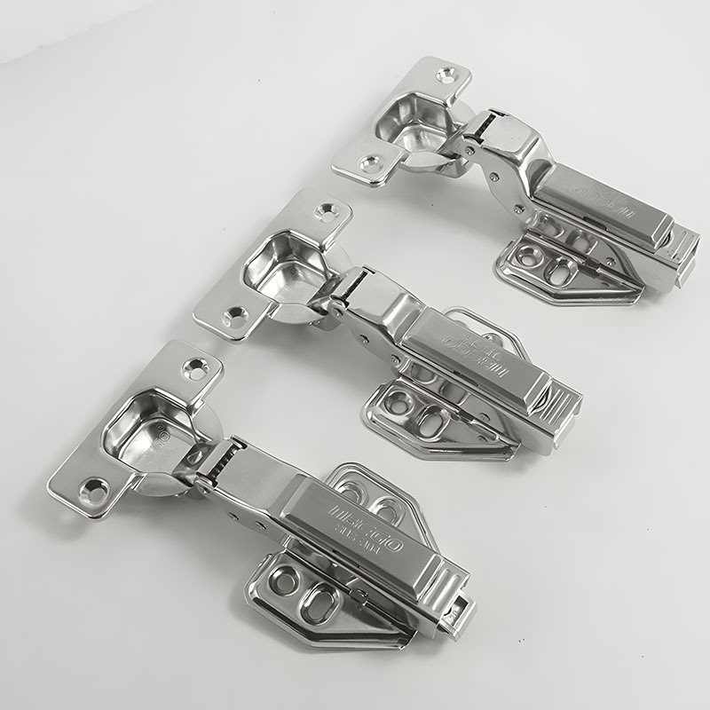 Durable Beauty 304 Stainless Steel Furniture Hinge Soft close clip-on wardrobe hinges cabinet hinges