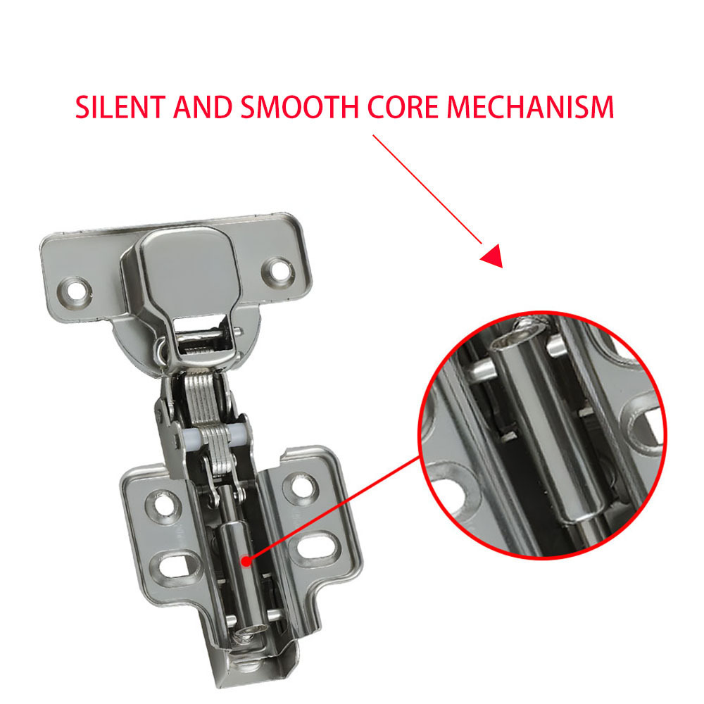 One Way Soft Close Hydraulic Hardware Door Self Closing Clip On Concealed Cabinet hinge furniture