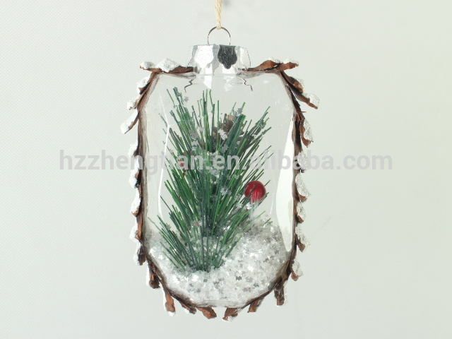 Acrylic clear flat plastic ball christmas pendant ornaments for sale flat acrylic ornament