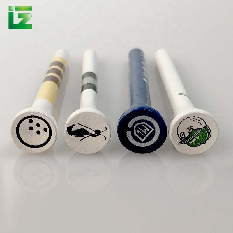 Factory customized bamboo golf tee golf tee custom logo golf tee packaging