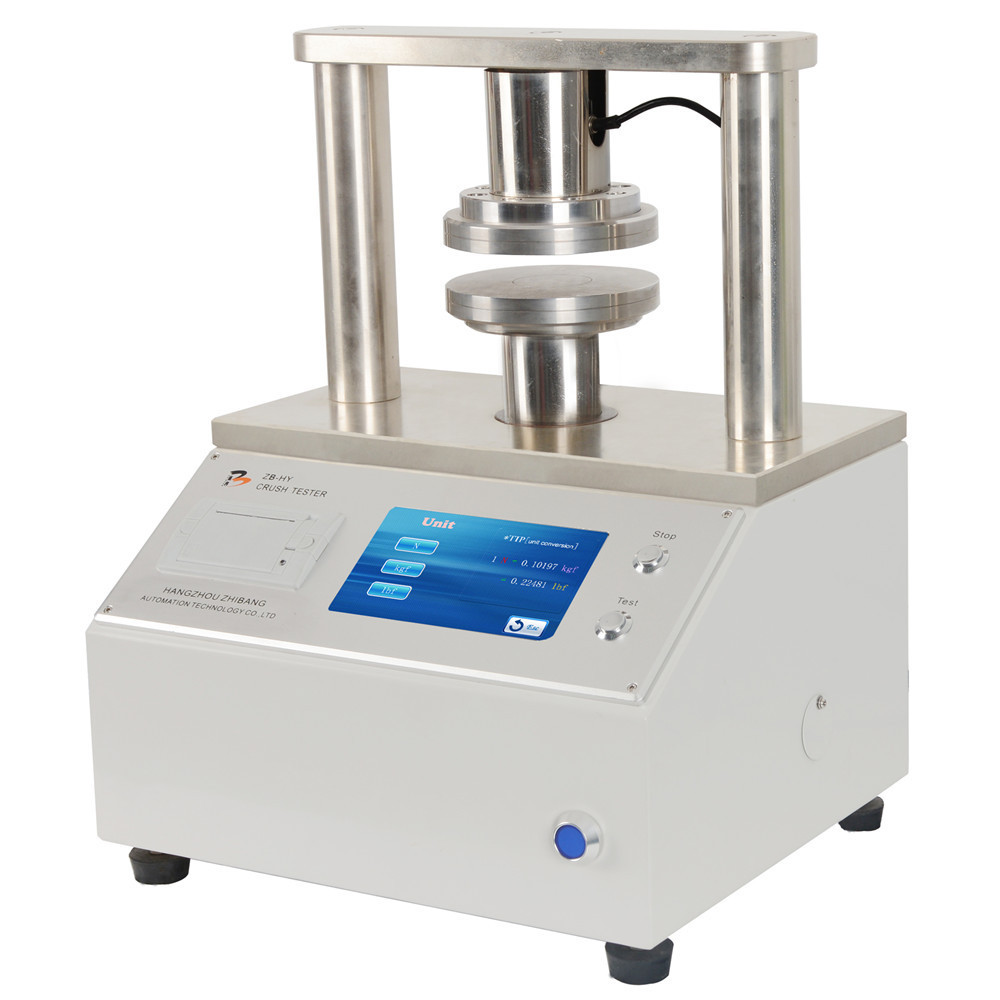 Fast delivery burst strength tester for paper mullen bursting tester