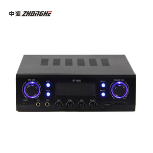 Professional Stereo Karaoke Amplifier ST-60U 70W*2  Karaoke Mixing Amplifier