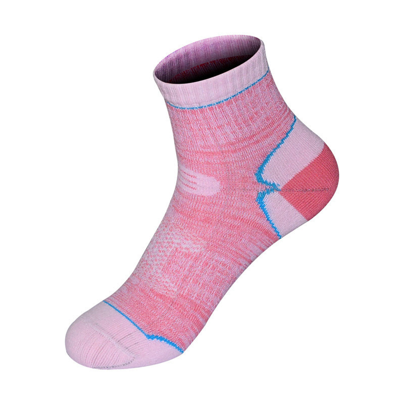 Women Cushioned Climbing Sock Compression Athletic Anti-slip Grip Sports Cotton Men Hiking Socks