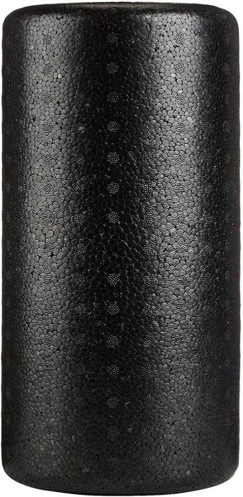 EPP High Density Round And Half-Round Foam Roller 6''x12'' Black and Speckled Colors