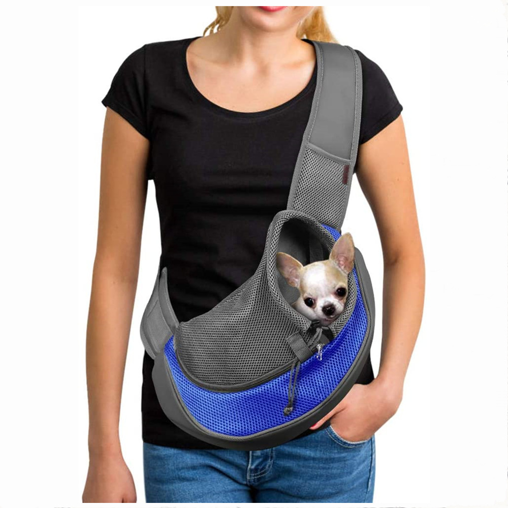 Cartoon Dog Backpack for Cats Outdoor Travel Pet Supplies with Zipper Closure Fiber Material Printed Pattern