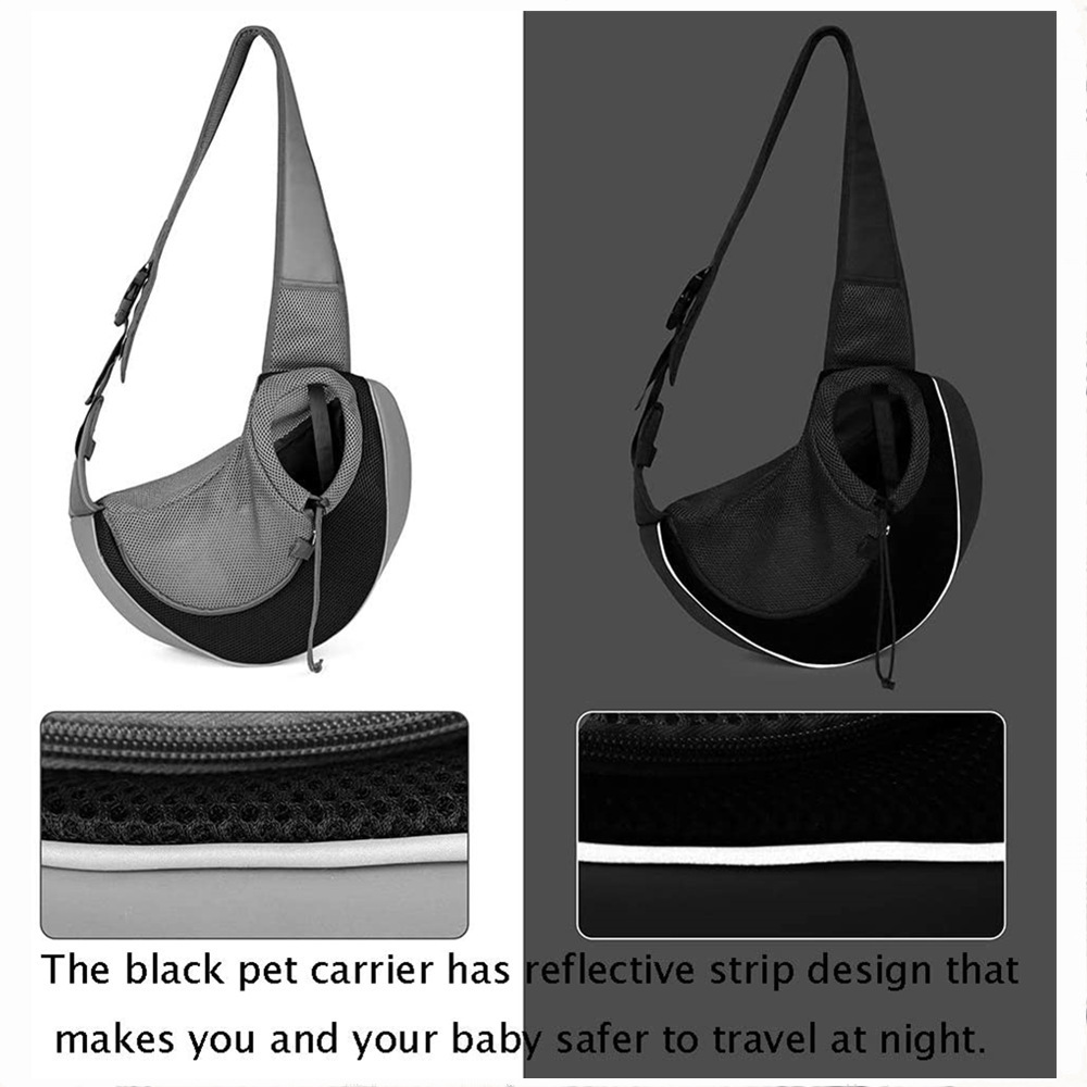 Small Cat and Dog Travel Backpack Carrier Zipper Closure Fiber Pet Travel Bag with Printed Pattern