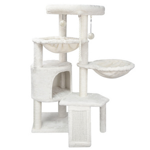 2024 Wholesale pet products Climbing Frame Sisal Large Multifunctional Cat Tree