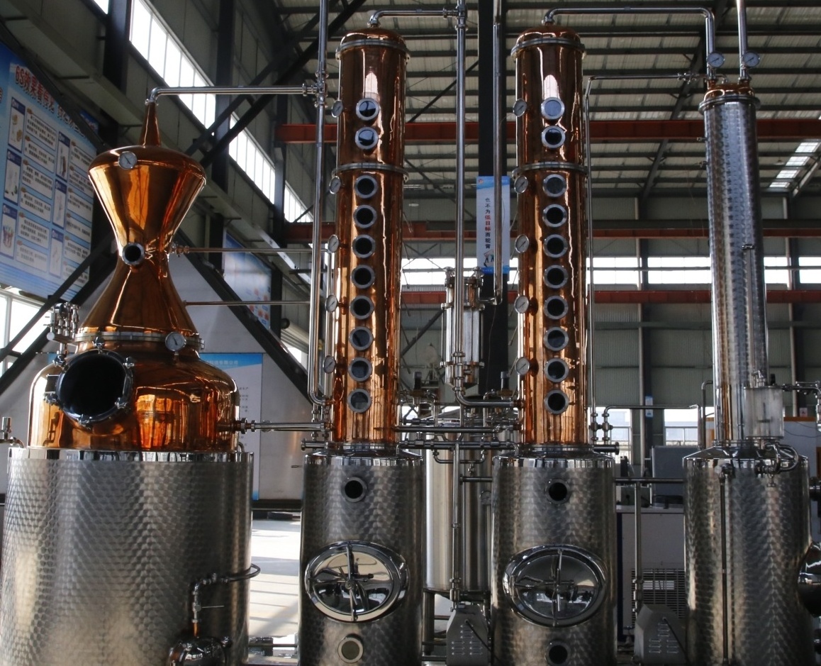 distillery equipment 60l copper distiller used for alcohol essential oil distillation machine