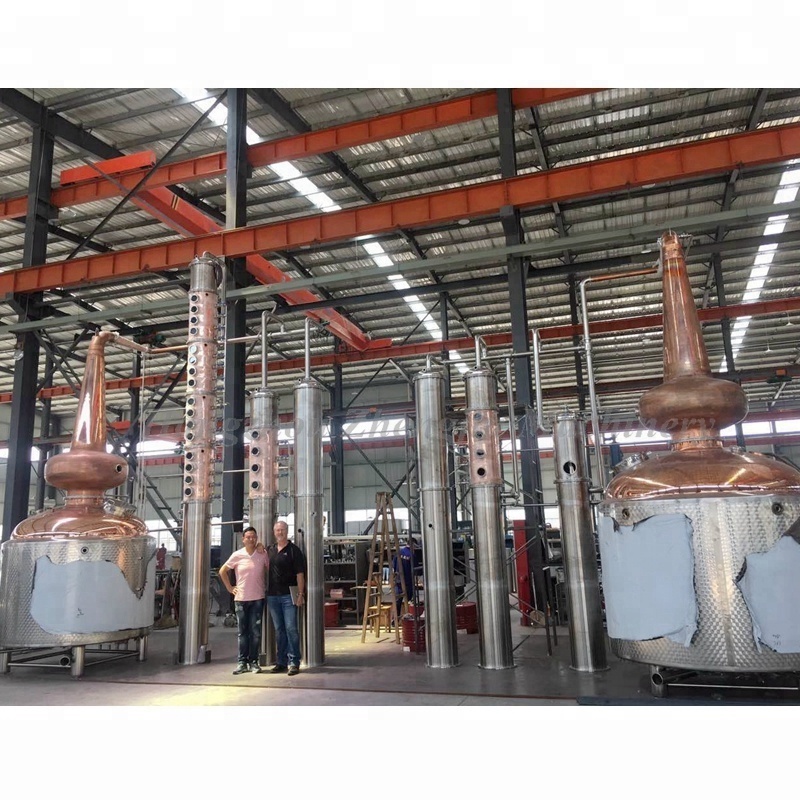 distillery equipment 60l copper distiller used for alcohol essential oil distillation machine