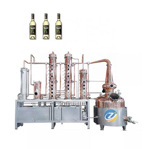 1500L vodka making machine distilling equipment vodka destiller unit de distillation column still for sale