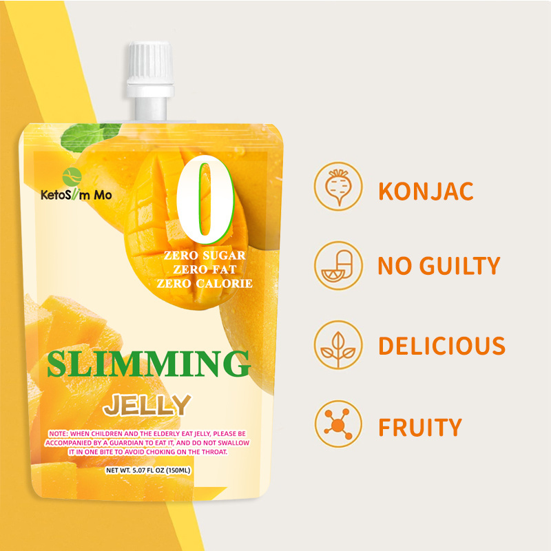 Many Flavor Mini Slimming Slim Konjac Konnyaku Weight Loss Beauty Collagen Jelly