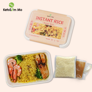 Instant Meal Wholesale Fast Asian Convenient Ready to Eat Organic Instant Rice with Mushroom Beef Curry Spicy Sauce