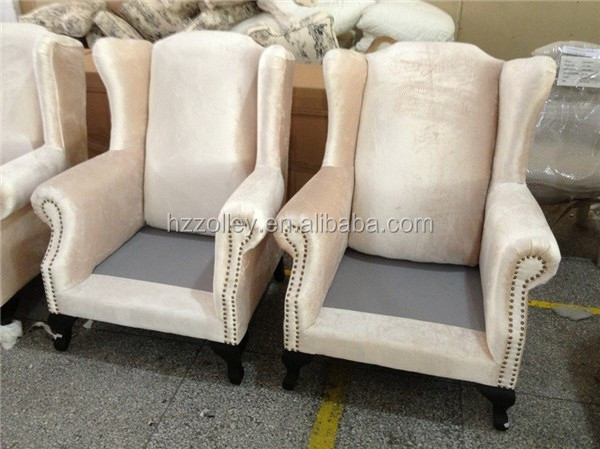 Living Room Modern Fabric Upholstery Armchair Indoor Lounge Small Single Sofa Chair for Reading