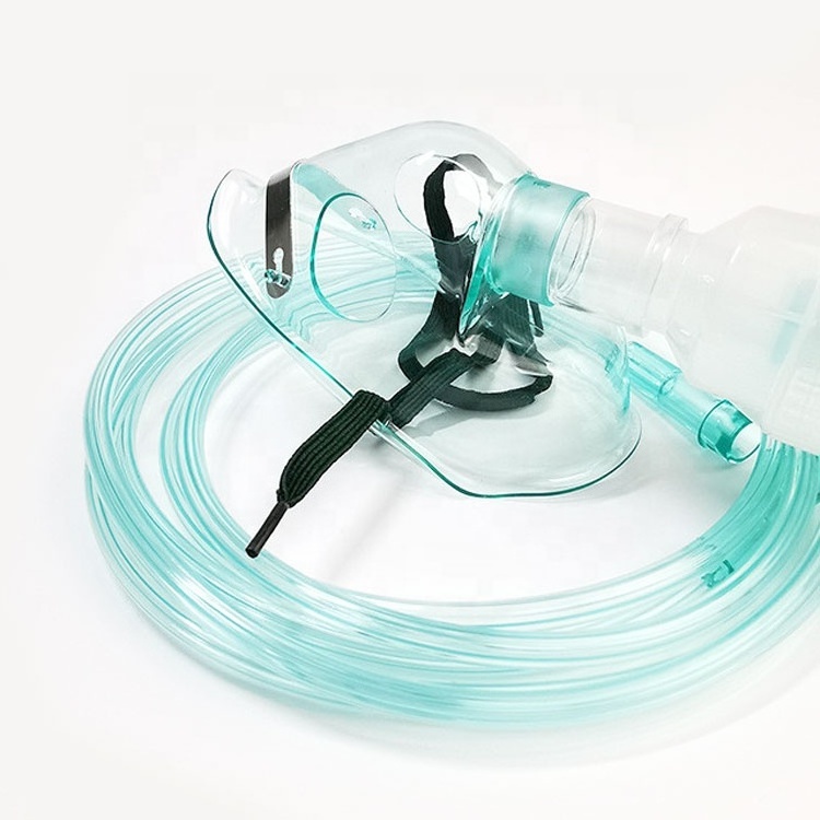 Medical Grade PVC Nebulizer Mask Disposable Oxygen Mask