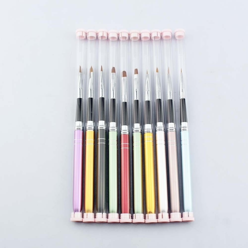 Wholesale Cheap Nail Art Tool Disposable Nail Gel Brush Set